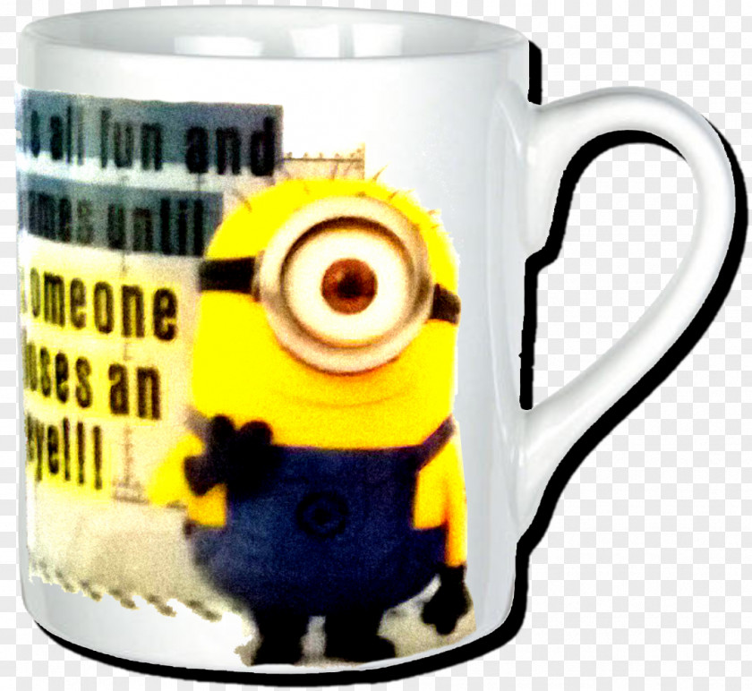 Minion Eye Coffee Cup Dumdumshop Mug PNG