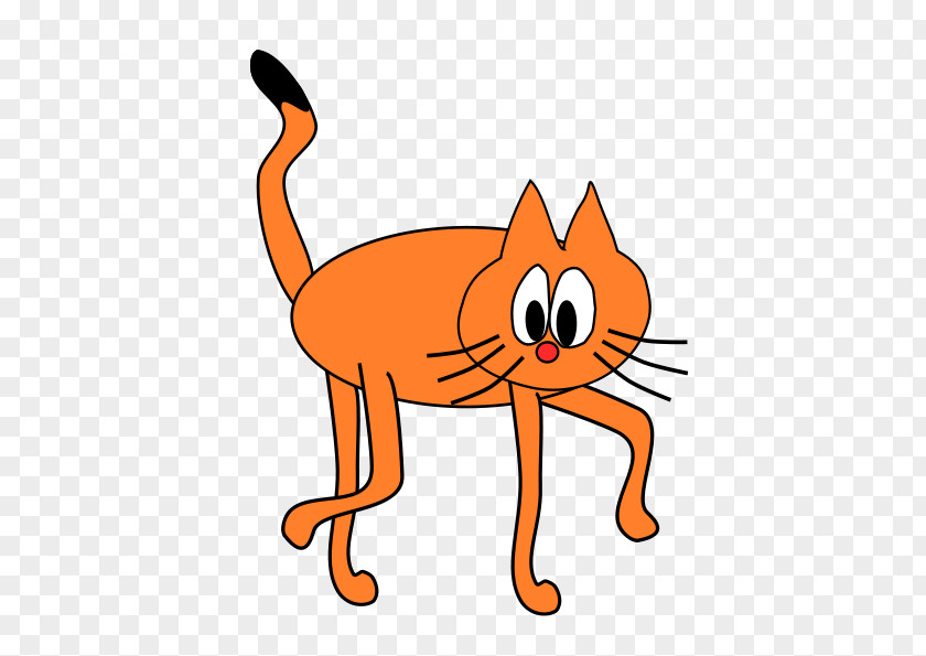 Orange Cat Clipart Black Kitten Clip Art PNG