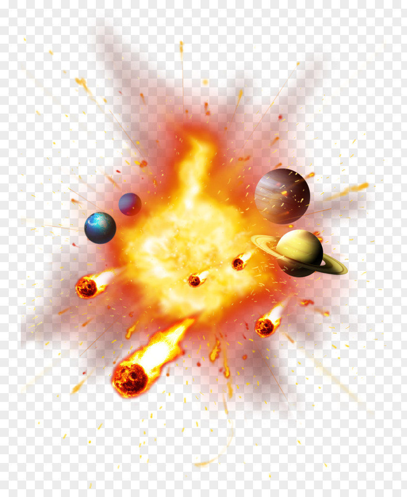 Bomb Blast Light Explosion PNG
