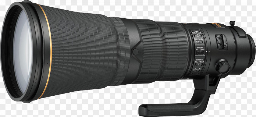 Camera Lens Nikon Nikkor AF-S Telephoto Zoom 600mm F/4.0E FL ED VR DX 35mm F/1.8G 500mm F/4.0 PNG