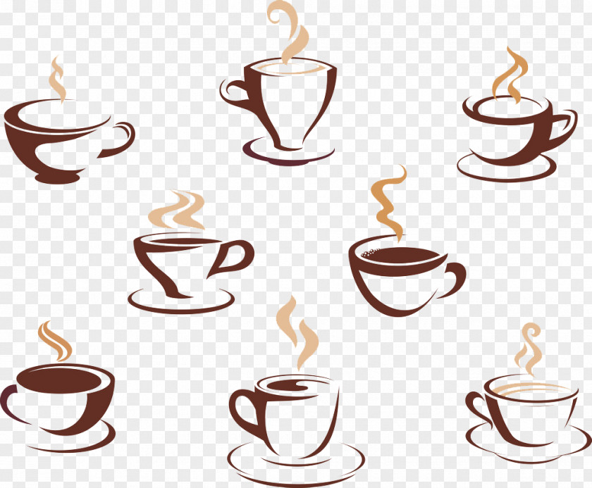 Coffee Flag Illustration Poster Tea Cafe Hot Chocolate PNG