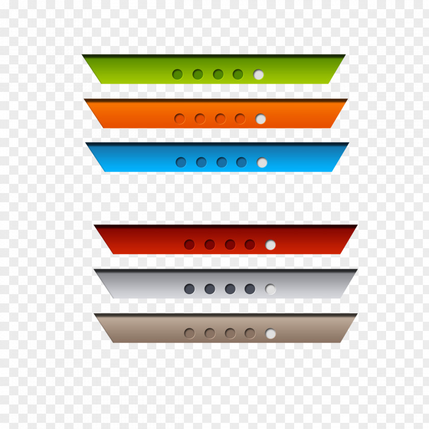 Color Web Buttons PNG