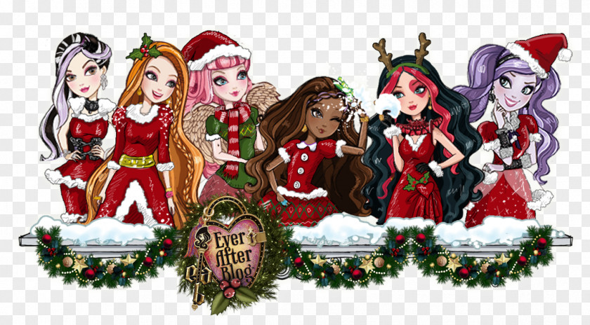 Doll Ever After High Christmas Ornament Monster PNG