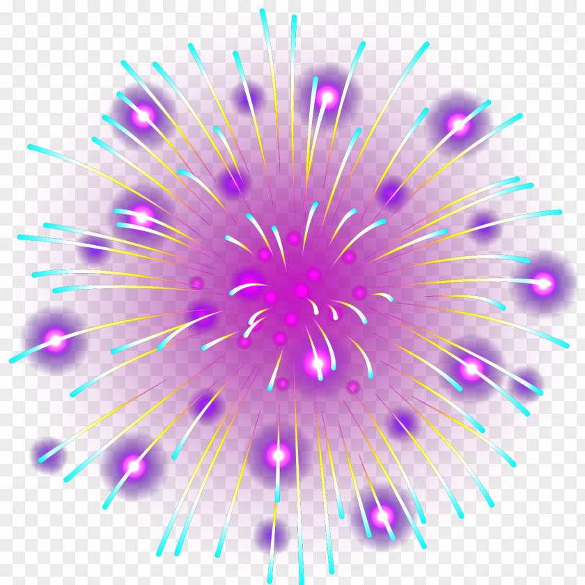 Fireworks Vector Material Chinese New Year Firecracker Years Day PNG