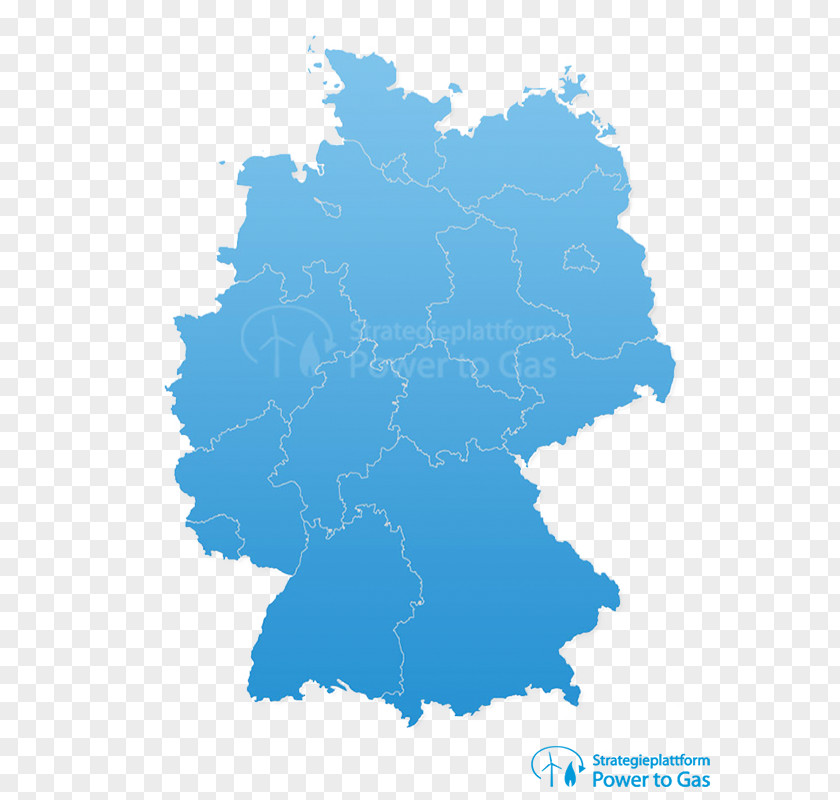 Map Germany Vector PNG