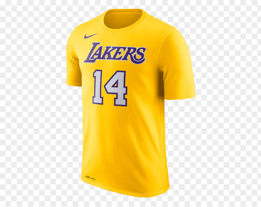 T-shirt Los Angeles Lakers Indiana Pacers Jersey PNG