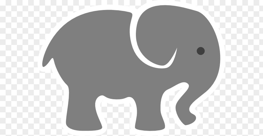 Baby Elephant Clip Art Image Free Content Openclipart Vector Graphics PNG