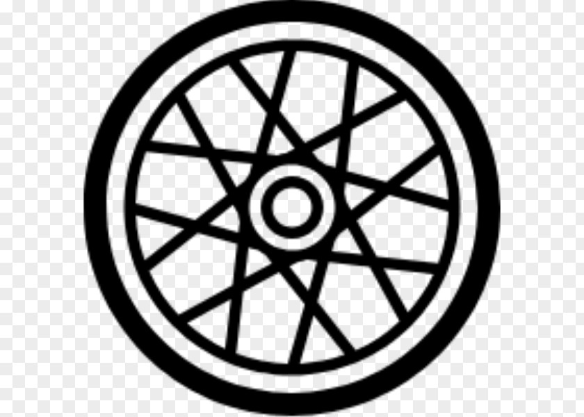 Bicycle Wheel Part Icon Design PNG