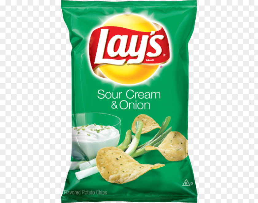 Onion Lay's Potato Chip Frito-Lay Sour Cream PNG