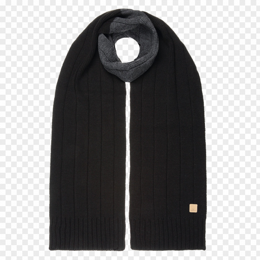Scarf Wool Sleeve Black M PNG