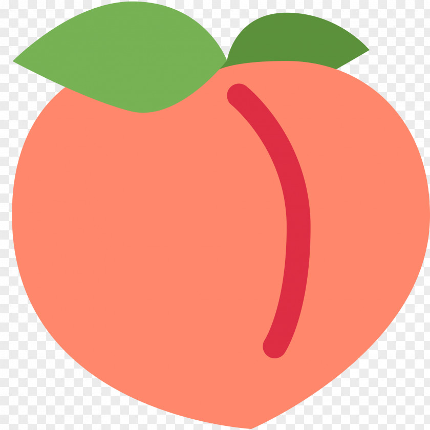 STICKERS Emoji Peach Sticker Text Messaging PNG