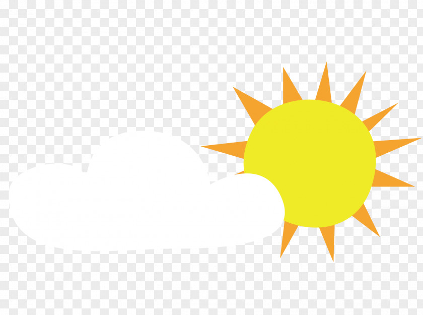 Sun And Clouds Clip Art PNG