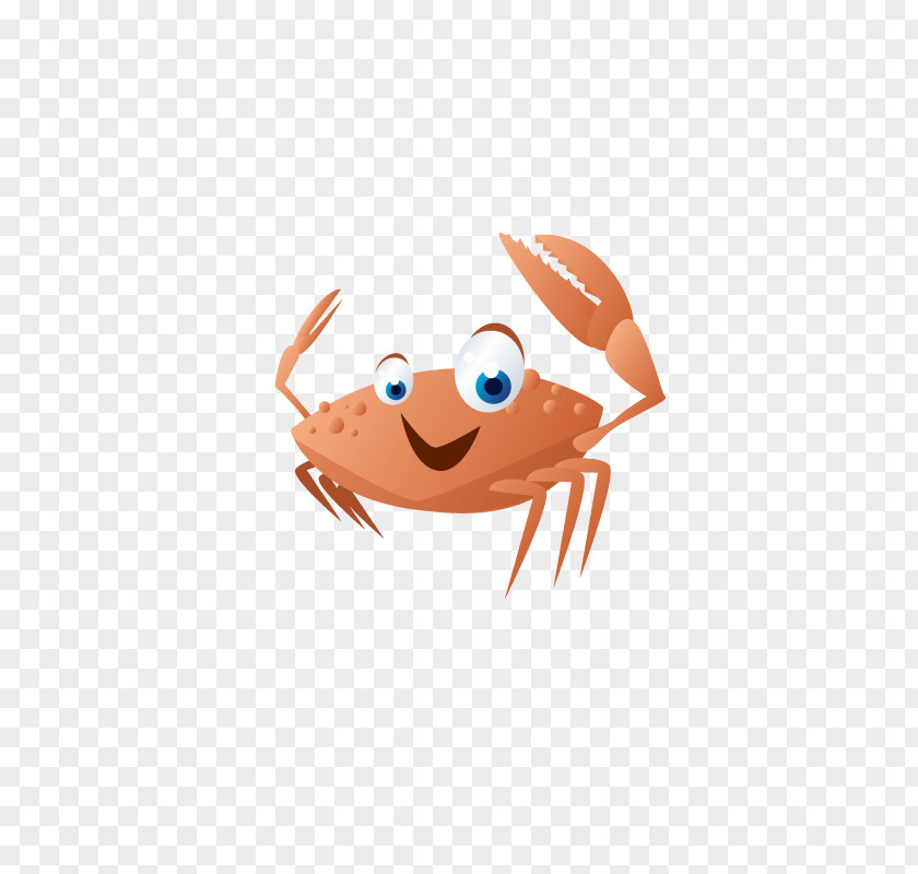 Cartoon Crab River PNG