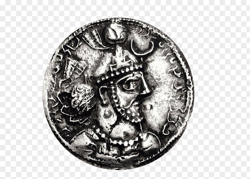Coin Sasanian Empire Prophet Islam سکه‌های ساسانی PNG