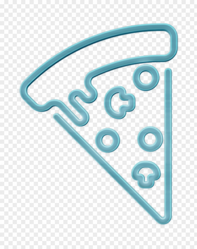 Fast Food Icon Pizza Slice PNG