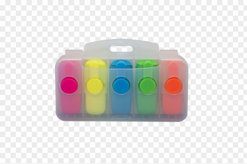 Notebook Plastic Highlighter Pen & Pencil Cases PNG
