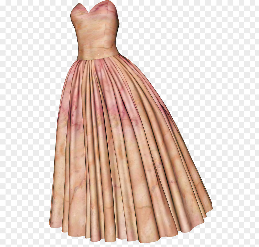 Pink Dress Cocktail Scrubs Gown Bride PNG