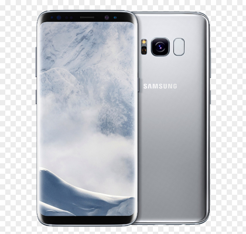 Samsung Galaxy S8+ Android Smartphone Display Device PNG