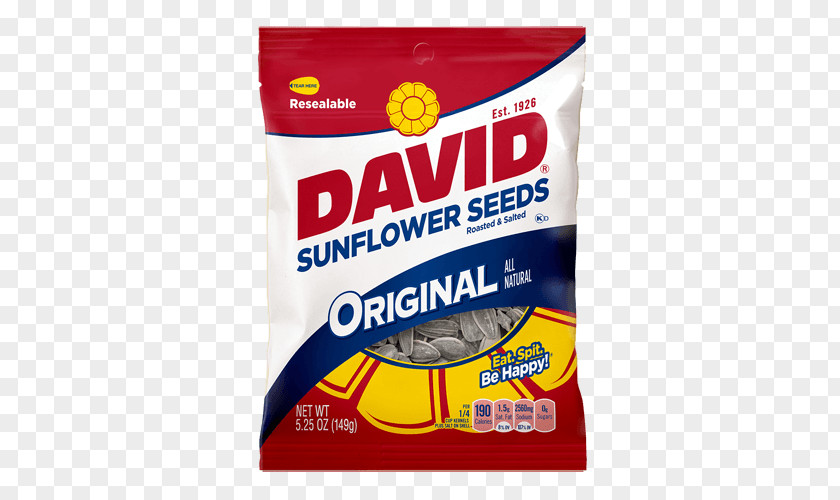 Sunflower Seeds David Salt Flavor Spice PNG