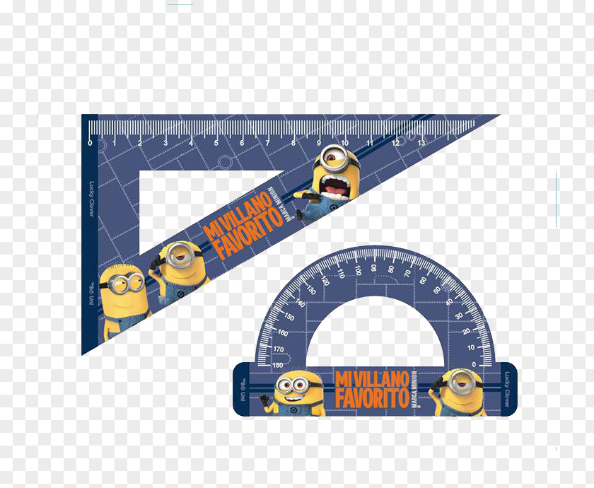 Two Small Yellow People Scale Ruler Stationery PNG