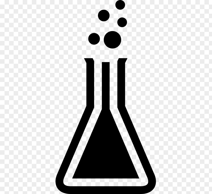 Erlenmeyer Flask Chemistry Clip Art PNG