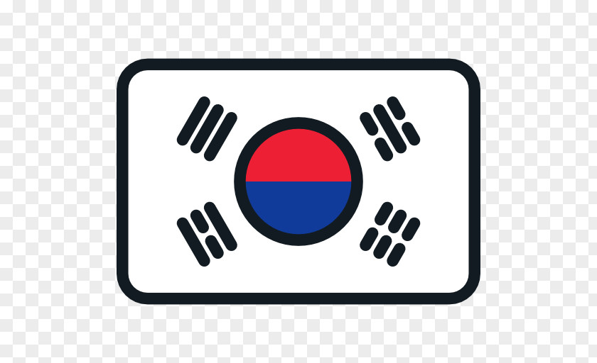 Flag Of South Korea North Patch Embroidered PNG