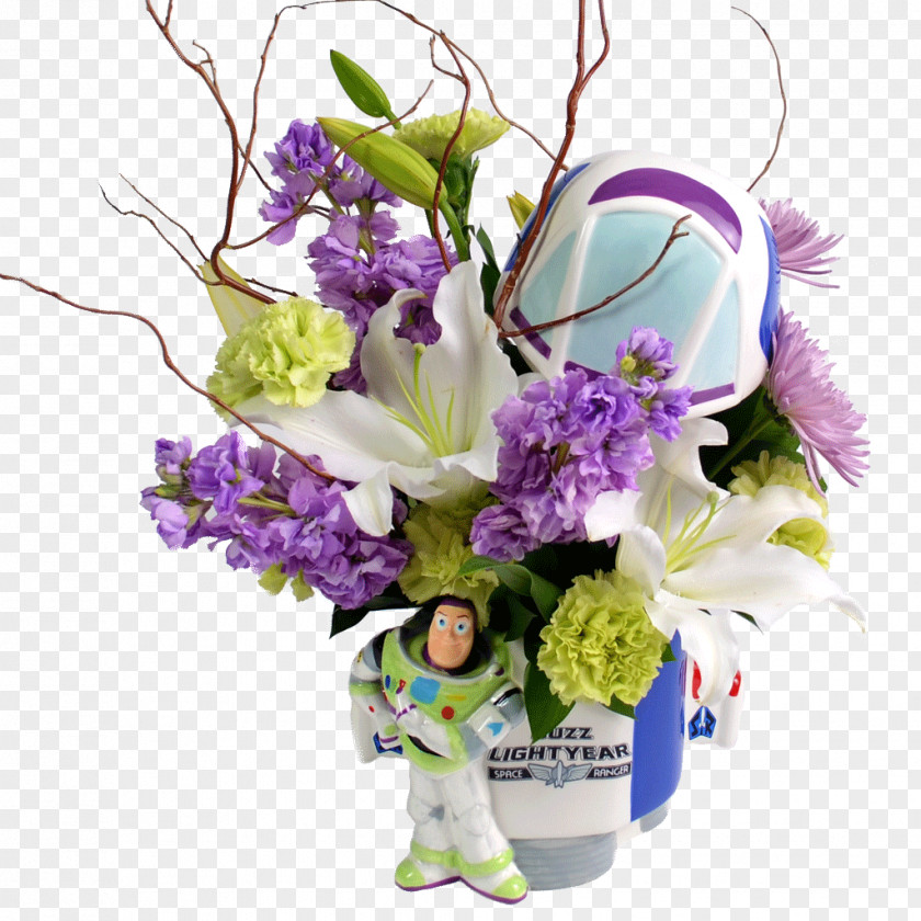 Flower Floral Design Buzz Lightyear Bouquet Cut Flowers PNG