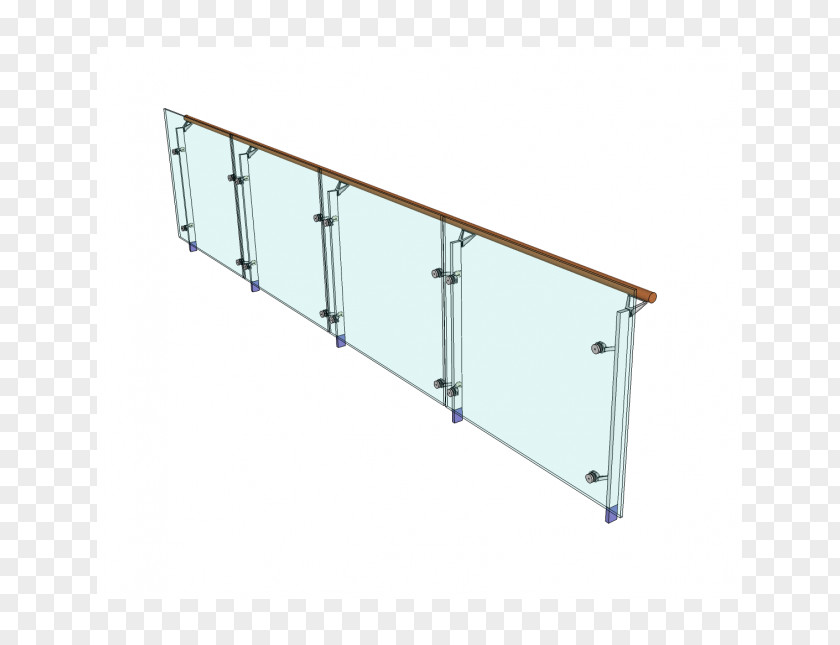 Glass Block Handrail Window Material Baluster PNG