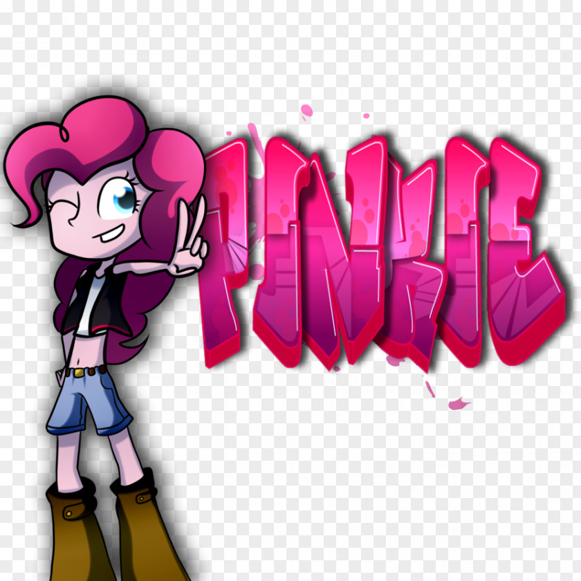 Graffiti Twilight Sparkle Pinkie Pie Applejack Pony PNG