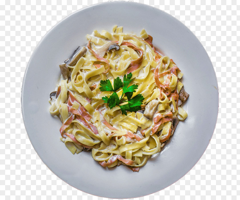 Italian Cuisine Carbonara Pasta Vegetarian Food PNG
