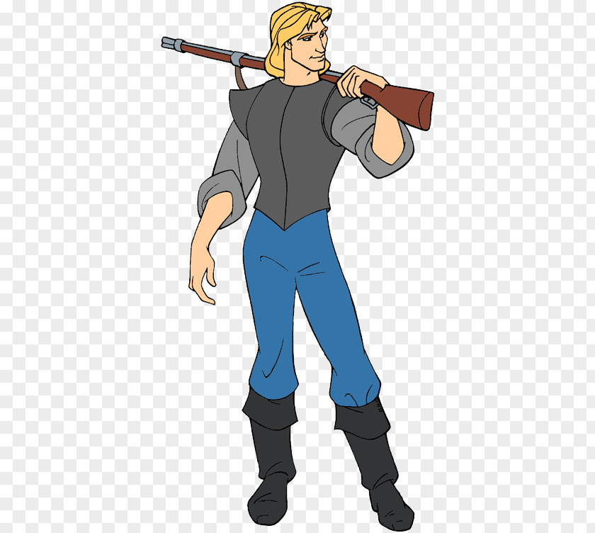 John Smith Captain Gun Mercenary Character PNG