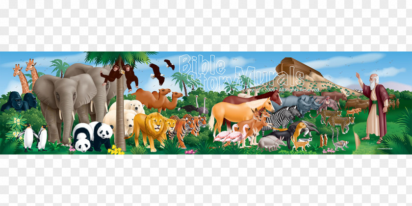 Painting Bible Story Mural Religious Text PNG