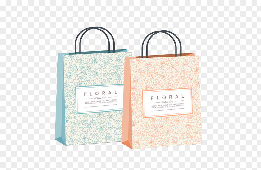 Shopping Bag Graphic Design PNG
