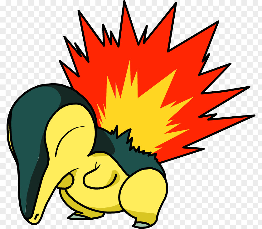 Cyndaquil Evolution Quilava Typhlosion Desktop Wallpaper PNG