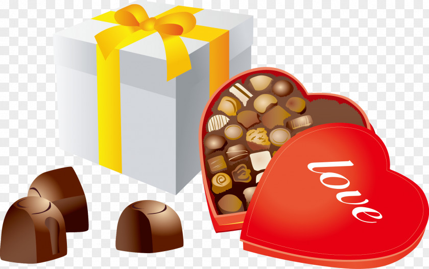 Gift Chocolate Boxes Valentines Day PNG