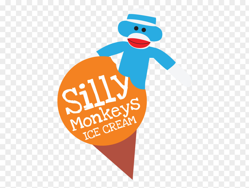 Ice Cream Logo Monkey Brand PNG