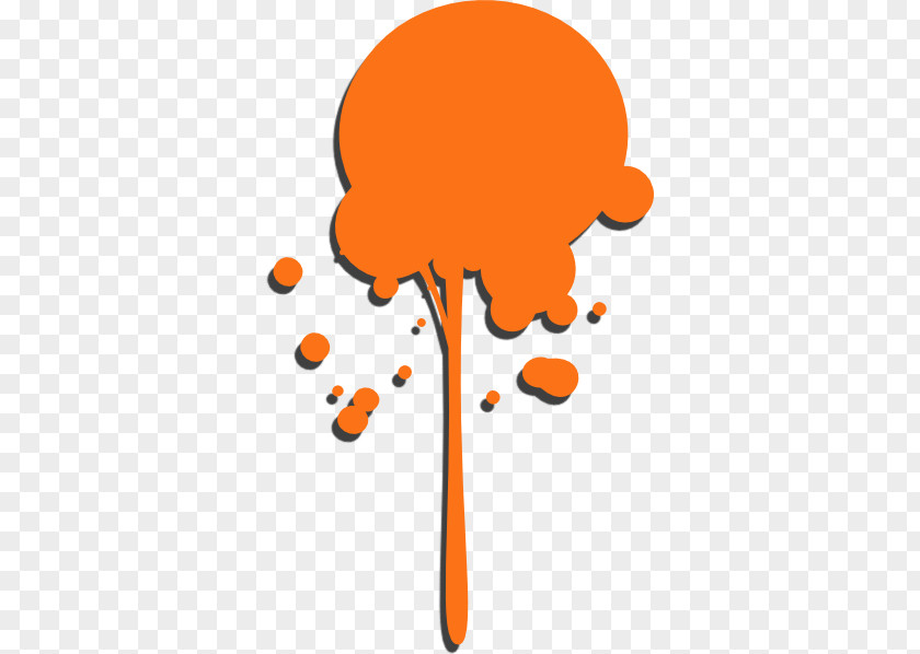 Orange Splat Cliparts Drip Painting Clip Art PNG