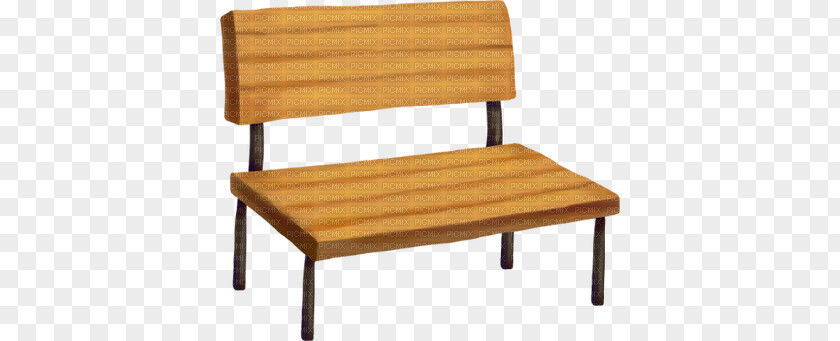 Park Bench Chair Wood Child PNG