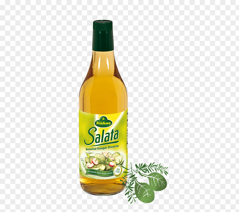 Seasoned Vinegar Dressing ( 750 Ml ) CondimentHerbal Salad Kuhne Salata PNG