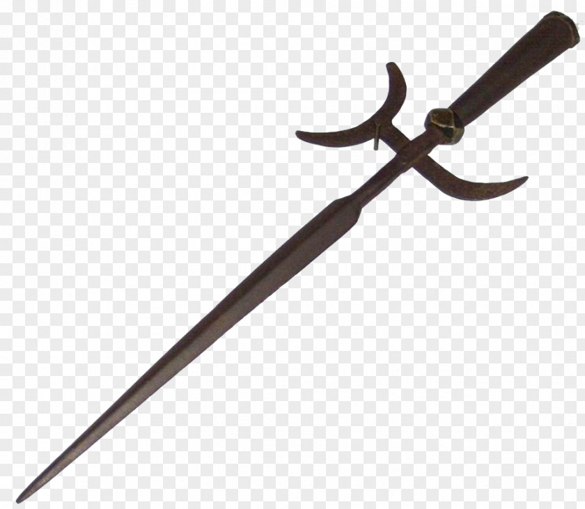 Ancient Weapons Halberd Sword Brown PNG