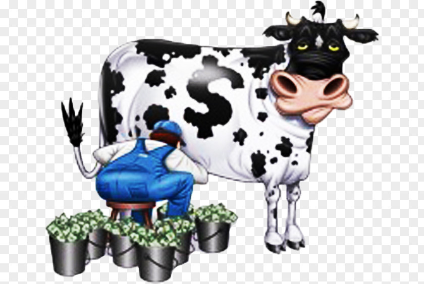 Cattle Cash Cow Money Flow Dairy PNG