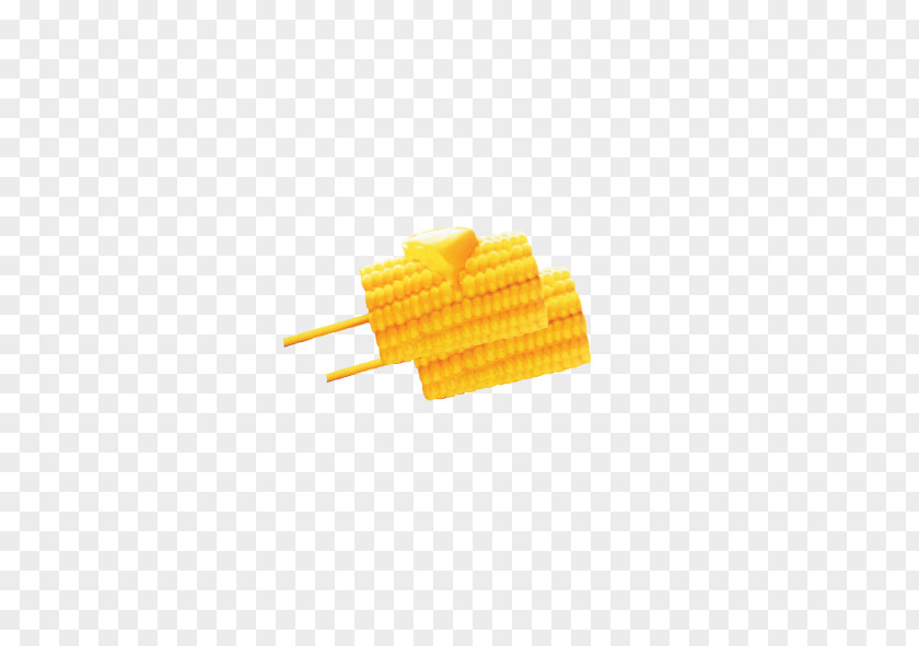 Corn On The Cob Yellow Material PNG