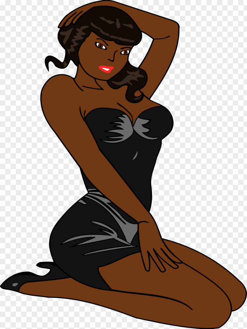 Dress Dark Skin Little Black Hair Human Clip Art PNG