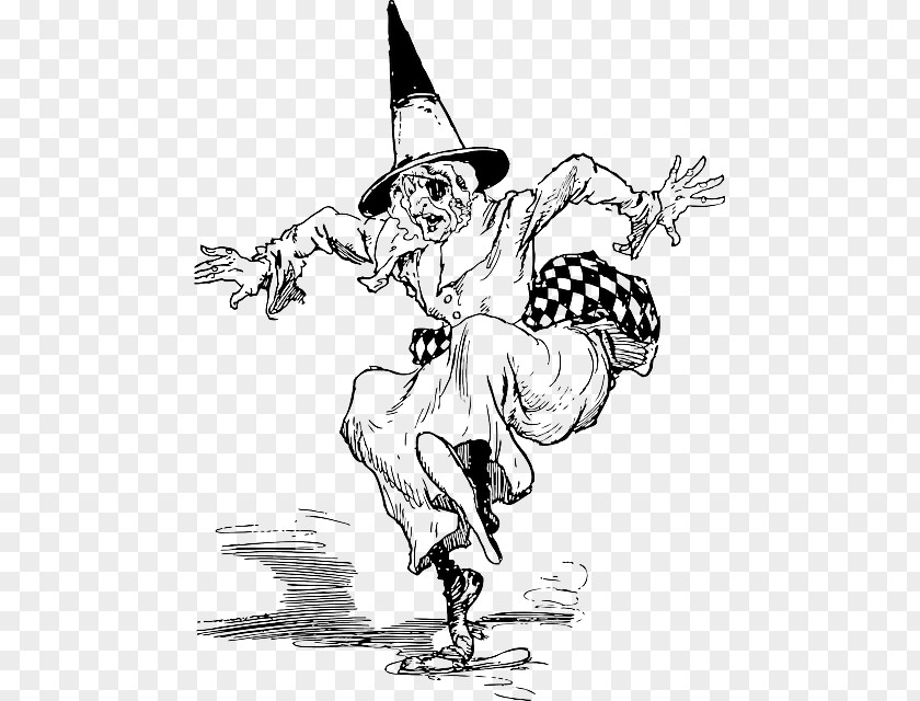 Jogging Cartoon Wicked Witch Of The West East Wizard Oz Evil Queen PNG