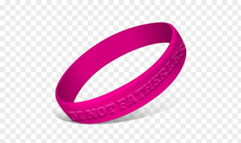 Wristband Silicone Bracelet Example.com PNG