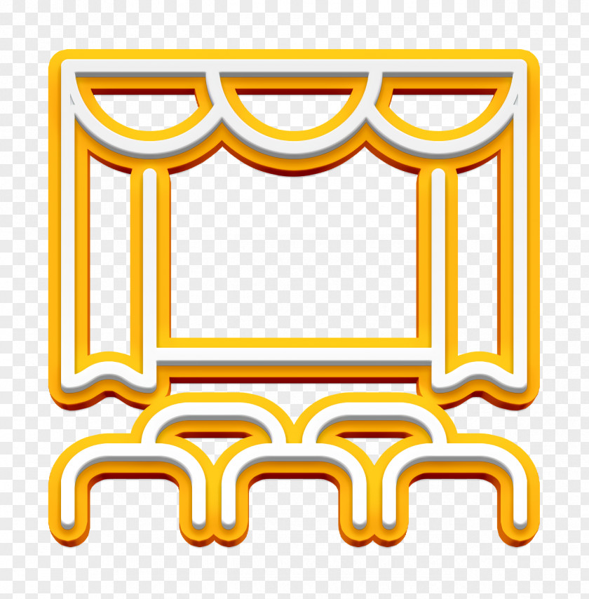 Cinema Icon Stage Symbols Flaticon Emojis PNG