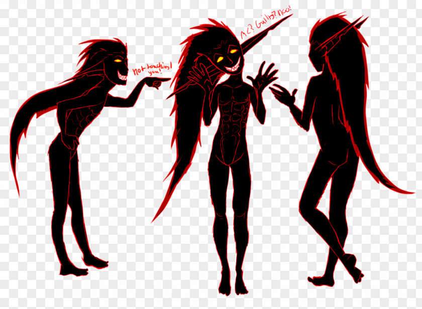 Demon Cartoon Silhouette Homo Sapiens PNG
