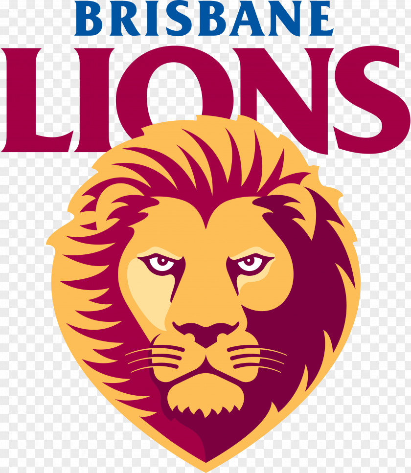 Lions Head Brisbane Australian Football League Bears AFL Women's Fremantle Club PNG