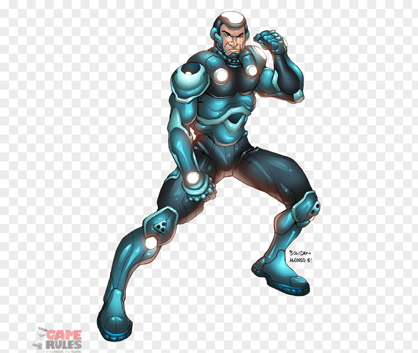 Slaughterhouse Superhero Figurine Muscle PNG
