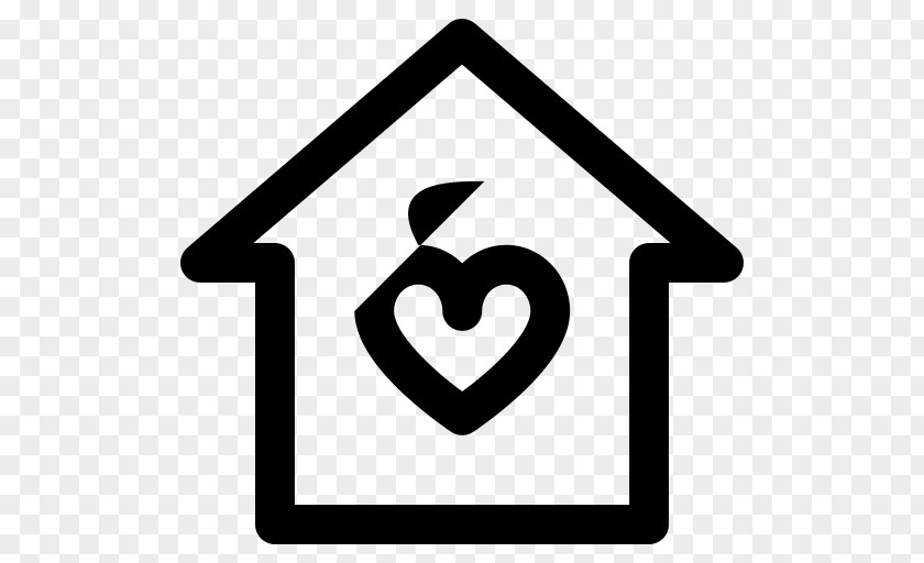 Address Symbol House Heart Building PNG